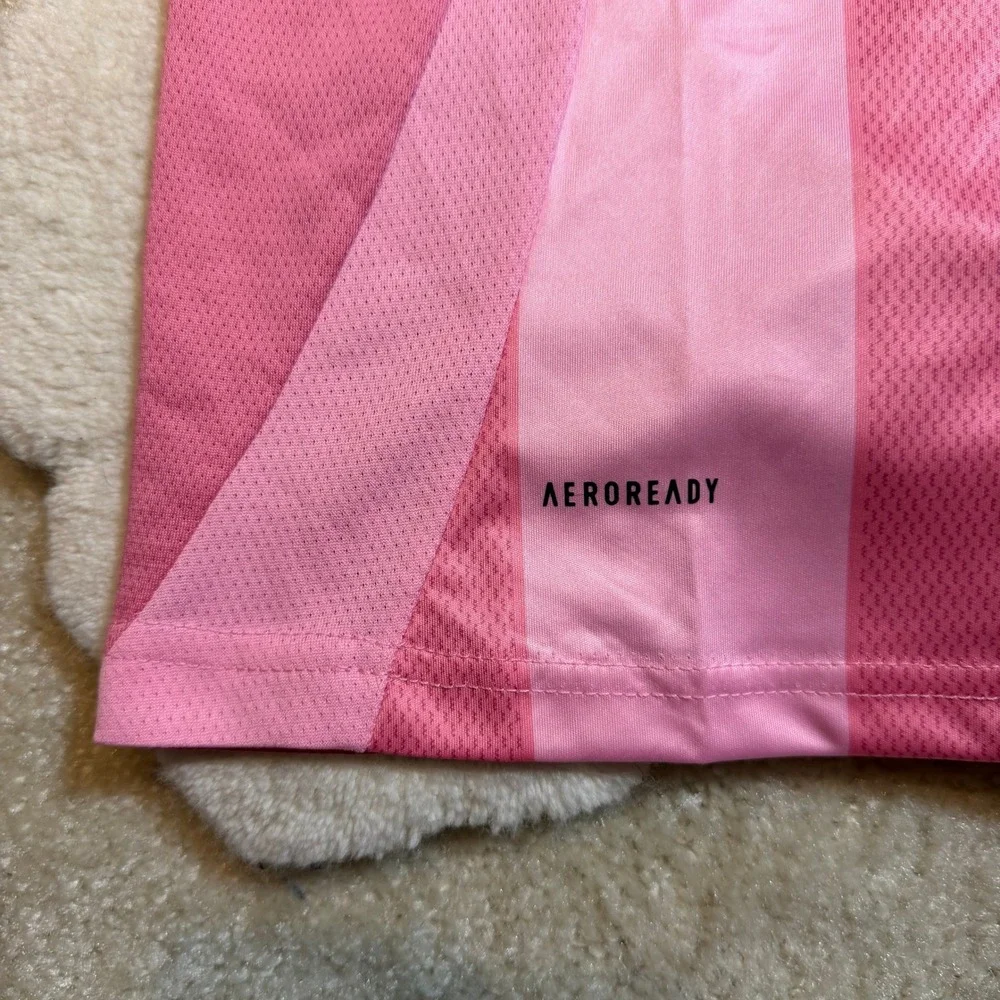 Adidas Inter Miami Messi 10 Jersey Pink Player Version NWT Medium Soccer Shirt